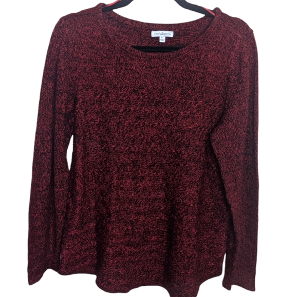 Croft & Barrow Red Marled Sweater ❤️ Size XL - Picture 1 of 5